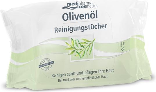 Dr. Theiss Olivenöl Reinigungstücher, 25 St TUE