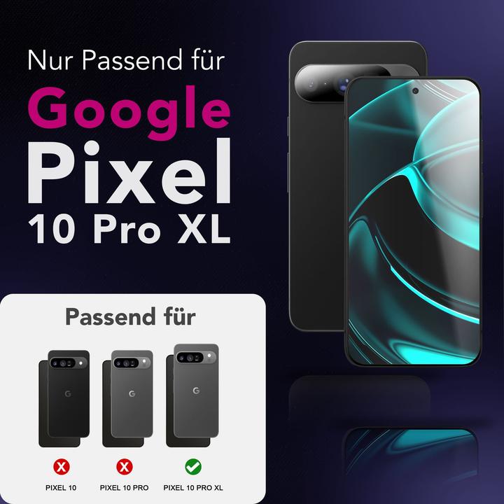 Produktbild Nalia Schutzglas "ArmorGlassX" - 2x Display Glas Ultra Klar 9H Härte - Screen Protector Tempered Glass (2 Stk., Google Pixel 10 Pro XL)