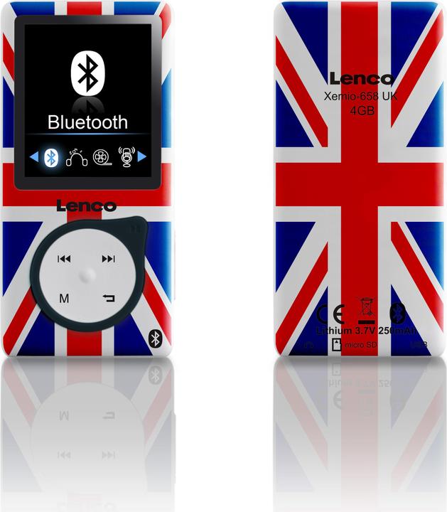 Produktbild Lenco Xemio-658 Uk (4 GB)