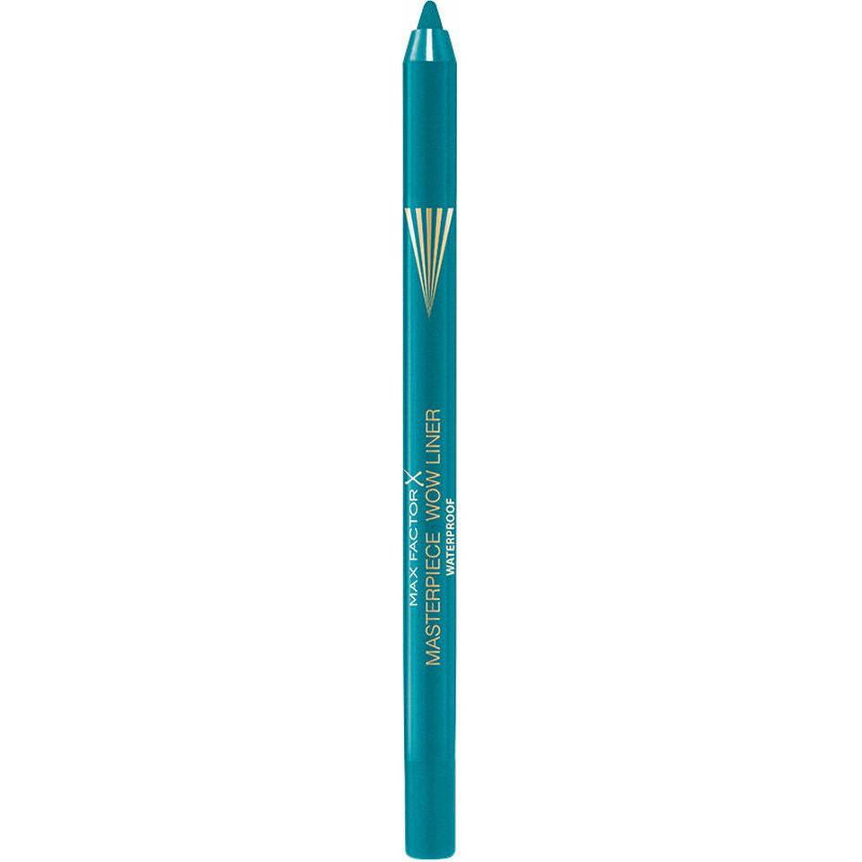 Max Factor, Eyeliner + Kajal, MASTERPIECE WOW LINER Gel Eyeliner wasserfest #520-Pretty Turquoise 1.2 gr (#520-Turchese intenso)
