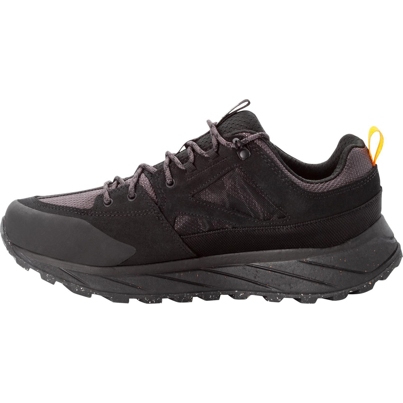 Jack Wolfskin, Herren, Wanderschuhe, Terraquest Texapore Low M (47), Schwarz