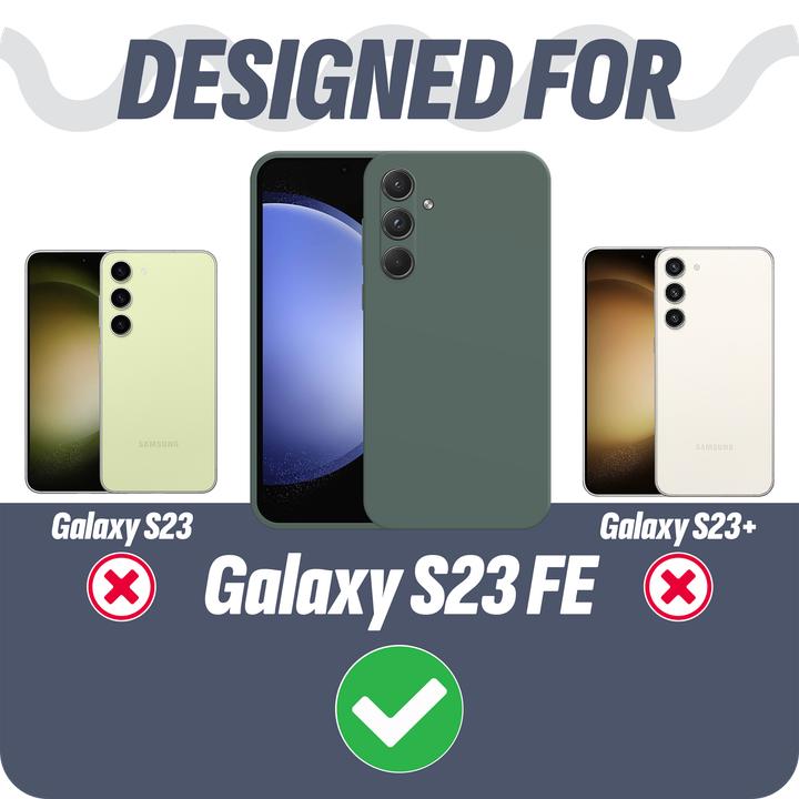 Produktbild Cazy Hülle Kompatibel mit Samsung Galaxy S23 FE - Color TPU Schutz - (Samsung Galaxy S23 FE)