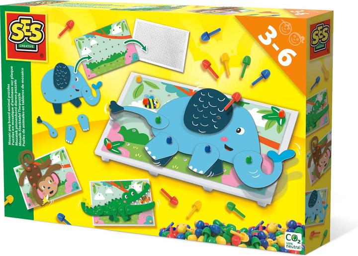 Ses Mosaik "Tiere" (100 Teile)