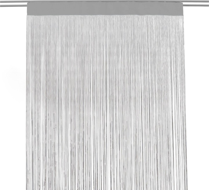 Produktbild Casa Leon Fadenvorhang Grau 100 x 270 cm (100 x 270 cm)