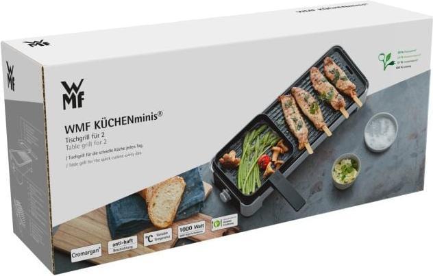 Produktbild WMF KÜCHENminis Elektrogrill / Tischgrill mit Gemüsepfännchen