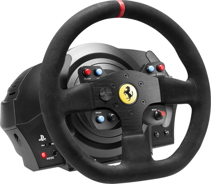 Actual product image Thrustmaster T300 Ferrari Integral RW Alcantara Edition (PC, PS3, PS4, PS5)