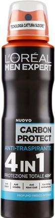 Actual product image L'Oréal Paris Men Expert Carbon Protect Deodorant Anti-Breathable Spray 150ml (150 ml)