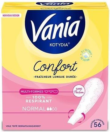 Image du produit Vania Protège-slip confort normal multi-forme sans parfum