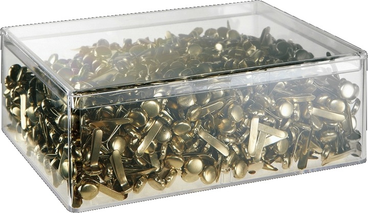 Actual product image Alco Sample bag clamp round head 7 x 17 mm (Ø x L) steel coated brass 1,000 pcs./pack. (1 x)