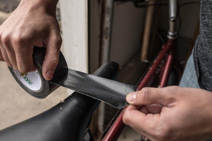 Actual product image Duck Tape ORIGINAL fabric tape black 50mm x 25m (50 mm)