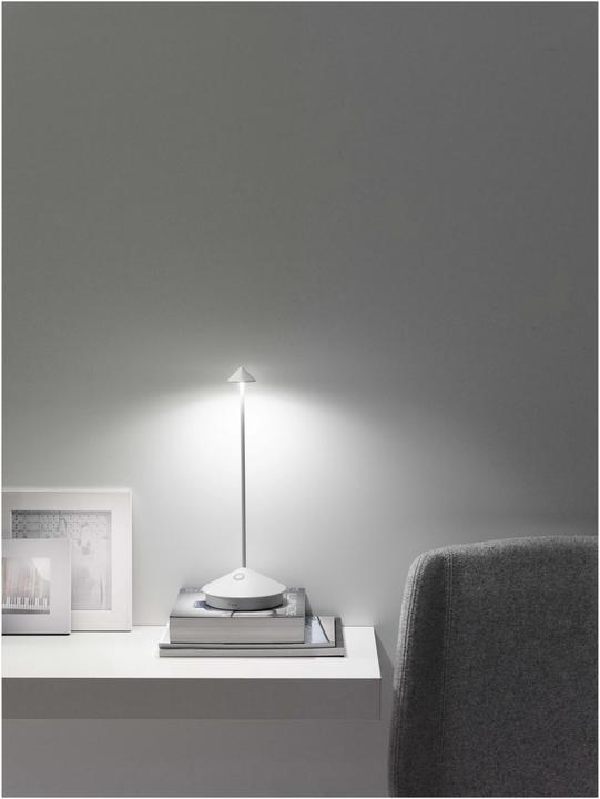 Image du produit Zafferano Pina tischleuchte - Weiss