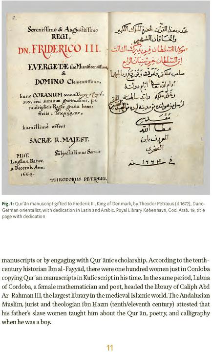 Valori nutrizionali e ingredienti The European Quran (Inglese, Jan Loop, Museo del Mondo di Vienna, Naima Afif, 2024)