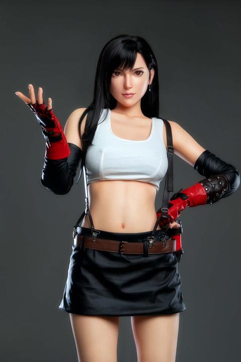 Image du produit Game Lady Full Silicone Doll Tifa 168 cm - Dissidia Final Fantasy NT-Version
