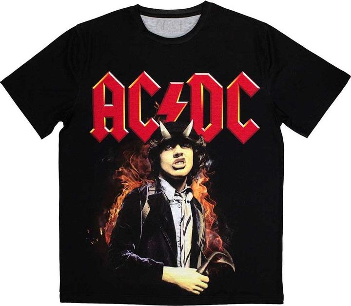 Image du produit AC/DC Angus Highway To Hell Sublimation Print T-Shirt (M)