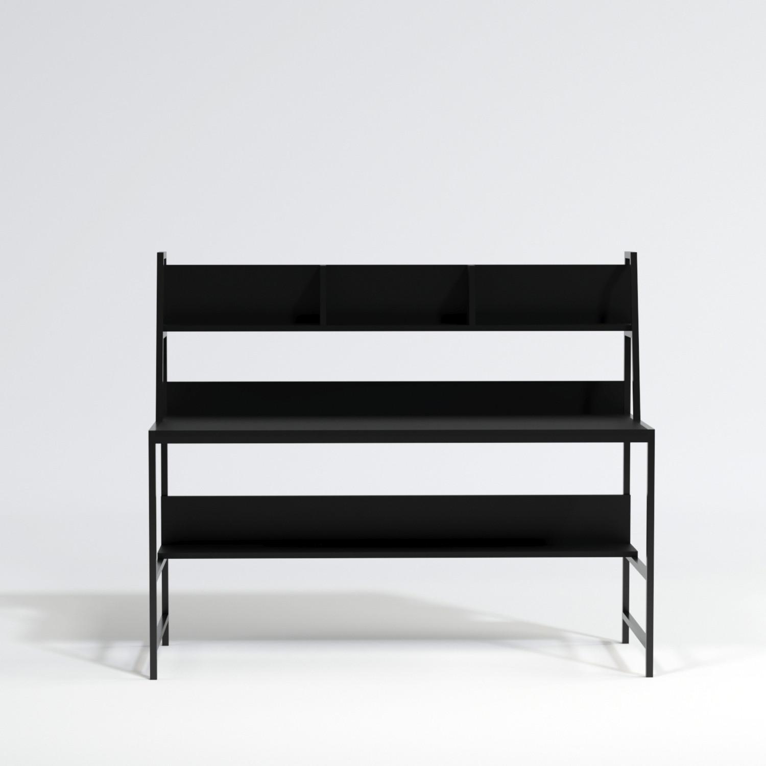 Thumbnail - Kalune Design, Schreibtisch, Ariella (145 x 140 x 60 cm)