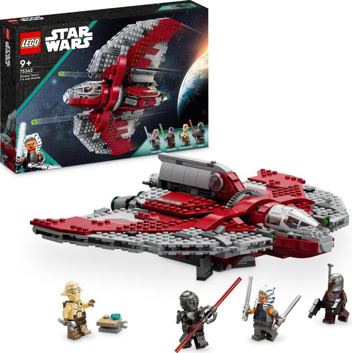 Productafbeelding LEGO Ahsoka Tanos T-6 Jedi Shuttle (75362, LEGO Star Wars)