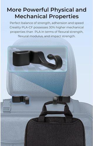 Actual product image Creality Filament (Carbon, PLA, 1.75 mm, 1000 g, Black)