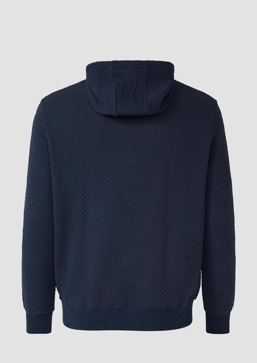 Produktbild s.Oliver Sweatshirt Strukturierter Hoodie (4XL)