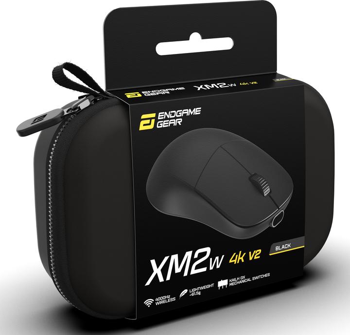 Produktbild Endgame Gear XM2w 4k (v2) - Wireless Gaming Mouse - Black (Kabellos)