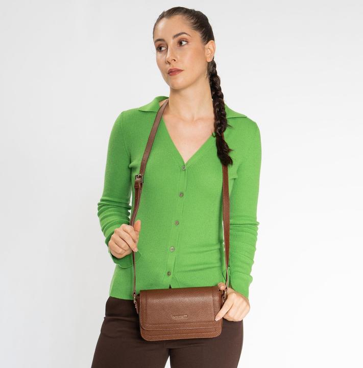 Produktbild Lazarotti Bologna Leather Umhängetasche Leder 21 cm