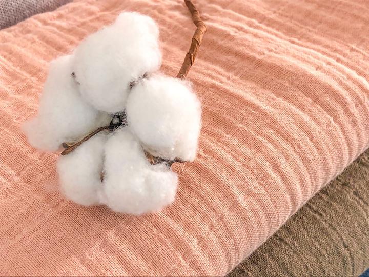 Image du produit Beberotti Orgaic Muslin Tasseled Throw Blanket (couverture) (145 x 100 cm)