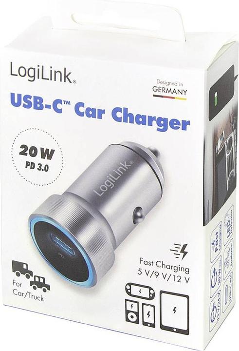 Produktbild LogiLink Auto-Netzteil