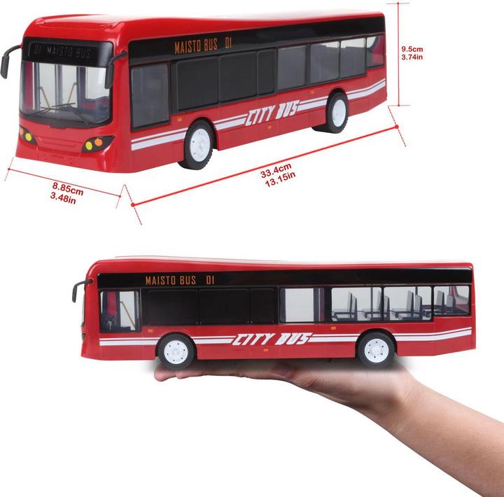 Actual product image Maisto city bus