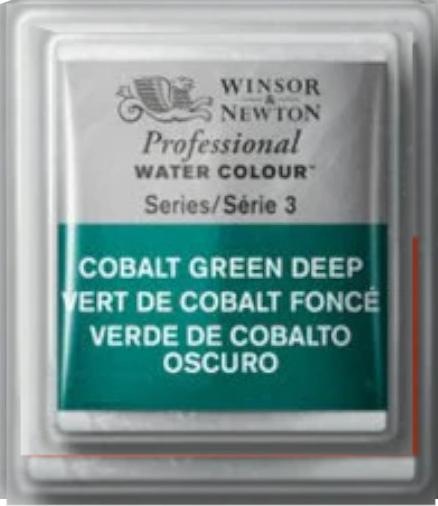 Produktbild Winsor & Newton Watercolour proff. 1/2 pan green deep 185 (185)