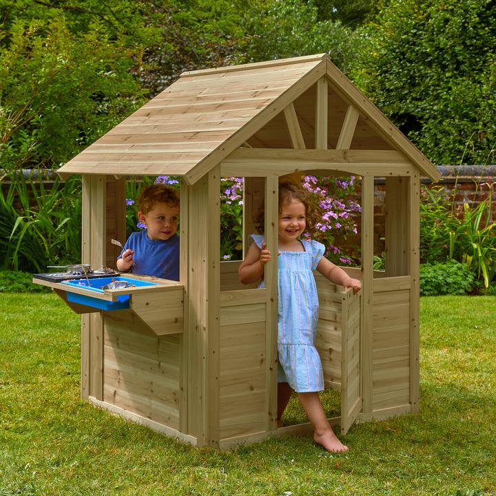 Actual product image TP Toys Spielhaus Cubby mit Spielküche