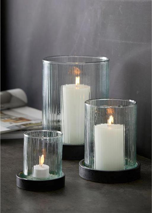 Produktbild Bitz Windlicht Hurricane 17 cm, Glas (1 x, 22.5 x 15.5 x 16 cm)