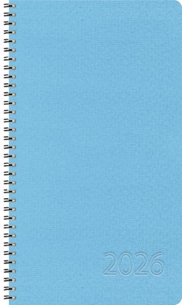 Taschenkalender Wochentimer Small Blau 2026 (Deutsch)