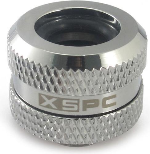 Image du produit XSPC Raccord G1/4" sur tube dur 14mm, chrome - 8 pièces