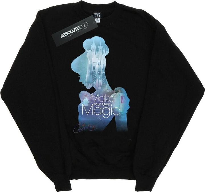 Produktbild Disney Princess Cinderella Filled Silhouette Sweatshirt Mädchen (152, 158)