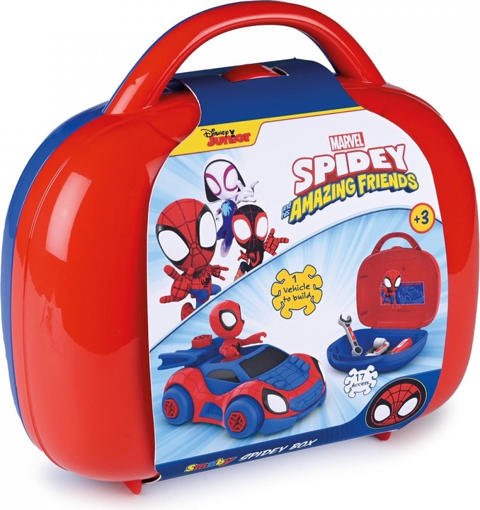 Actual product image Smoby Spidey tool case