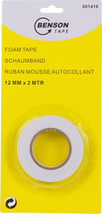 Produktbild Benson Schaumband schmal 12 mm x 2 m (12 mm)