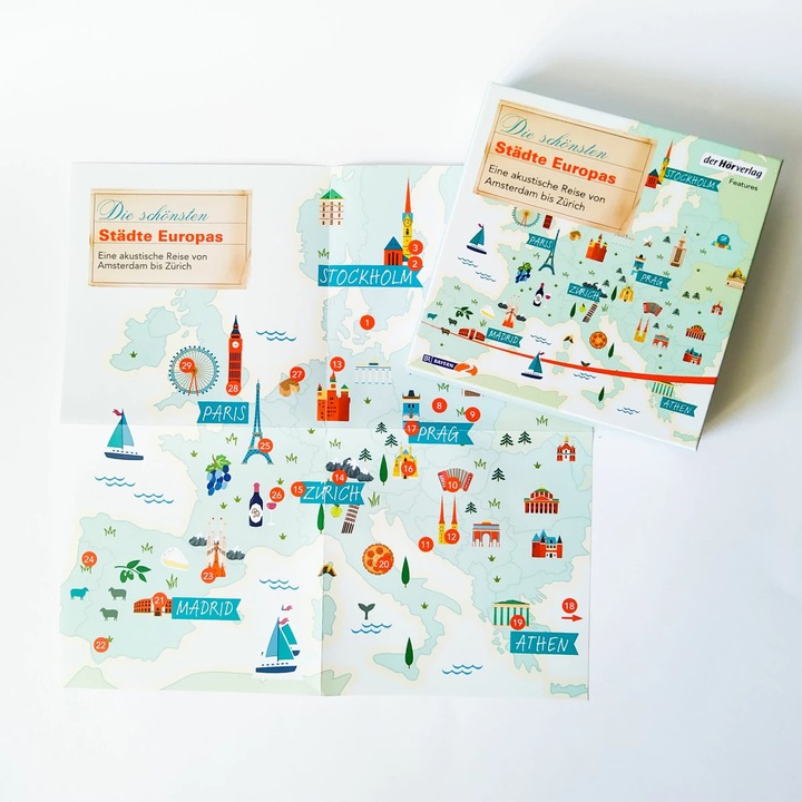 Produktbild Die schönsten Städte Europas (Till Ottlitz, Krista Posch, Beate Himmelstoss, Christian Baumann, Deutsch)