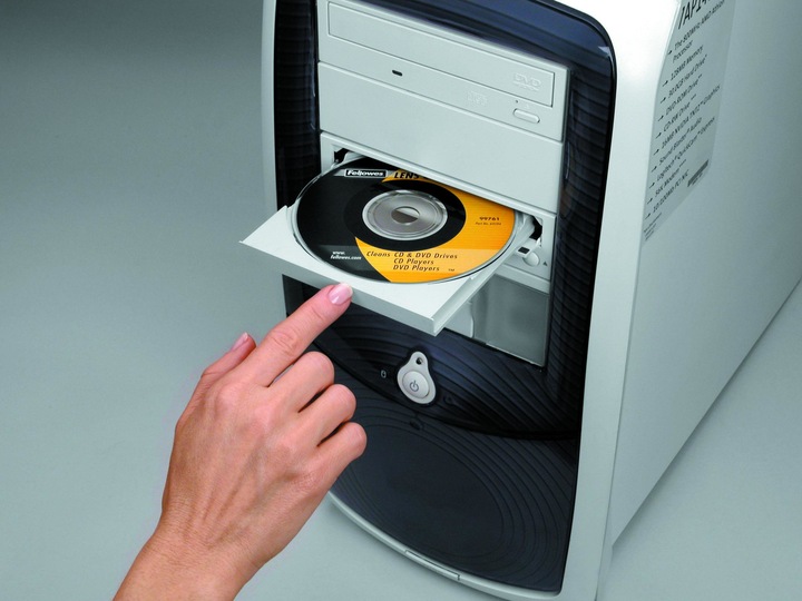 Actual product image Fellowes CD-/DVD drive cleaner