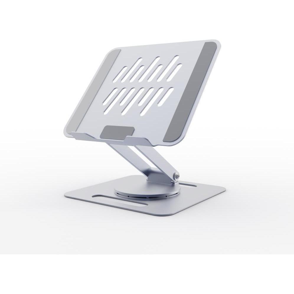 Gembird Podstawka/Stojak pod notebooka składana NBS-DR1-01 szara, Supporto per notebook, Grigio