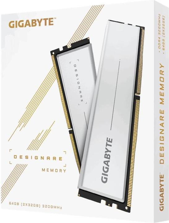 Produktbild Gigabyte Designare Ddr4 (2 x 32GB, 3200 MHz, DDR4-RAM, DIMM)