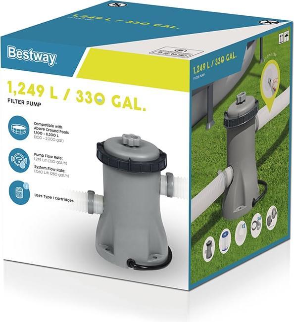 Produktbild Bestway Filterpumpe 1.249 l/h