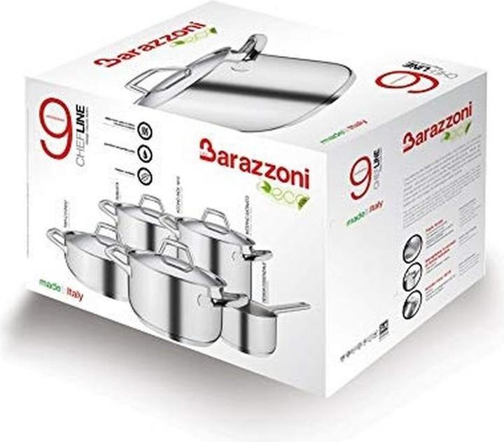 Actual product image Barazzoni Chef Line Pot Set (Stainless steel)