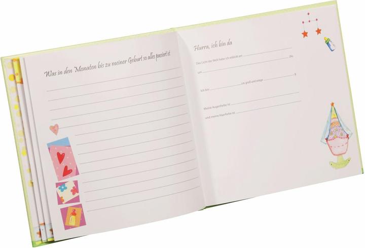 Produktbild Pagna Babytagebuch Mäuseparty (23 x 24 cm)