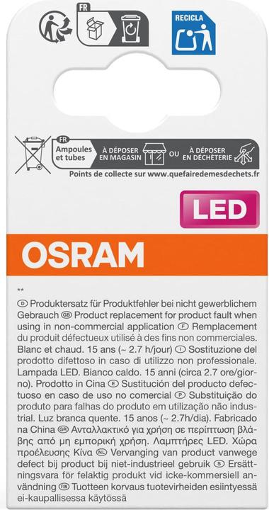 Produktbild Osram LED Leuchtmittel LED STAR PAR16 3.7W 827 GU10 Warm weiss 4099854458606 (GU10, 3.70 W, 350 lm, 6 x, E)