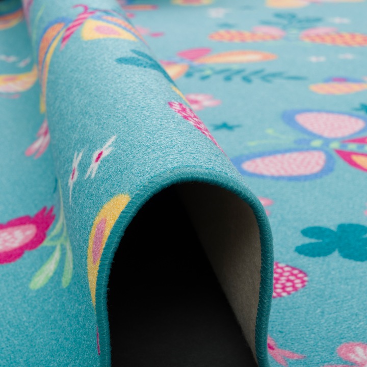 Actual product image Snapstyle Kids Play Carpet Butterfly Round (200 x 200 cm)