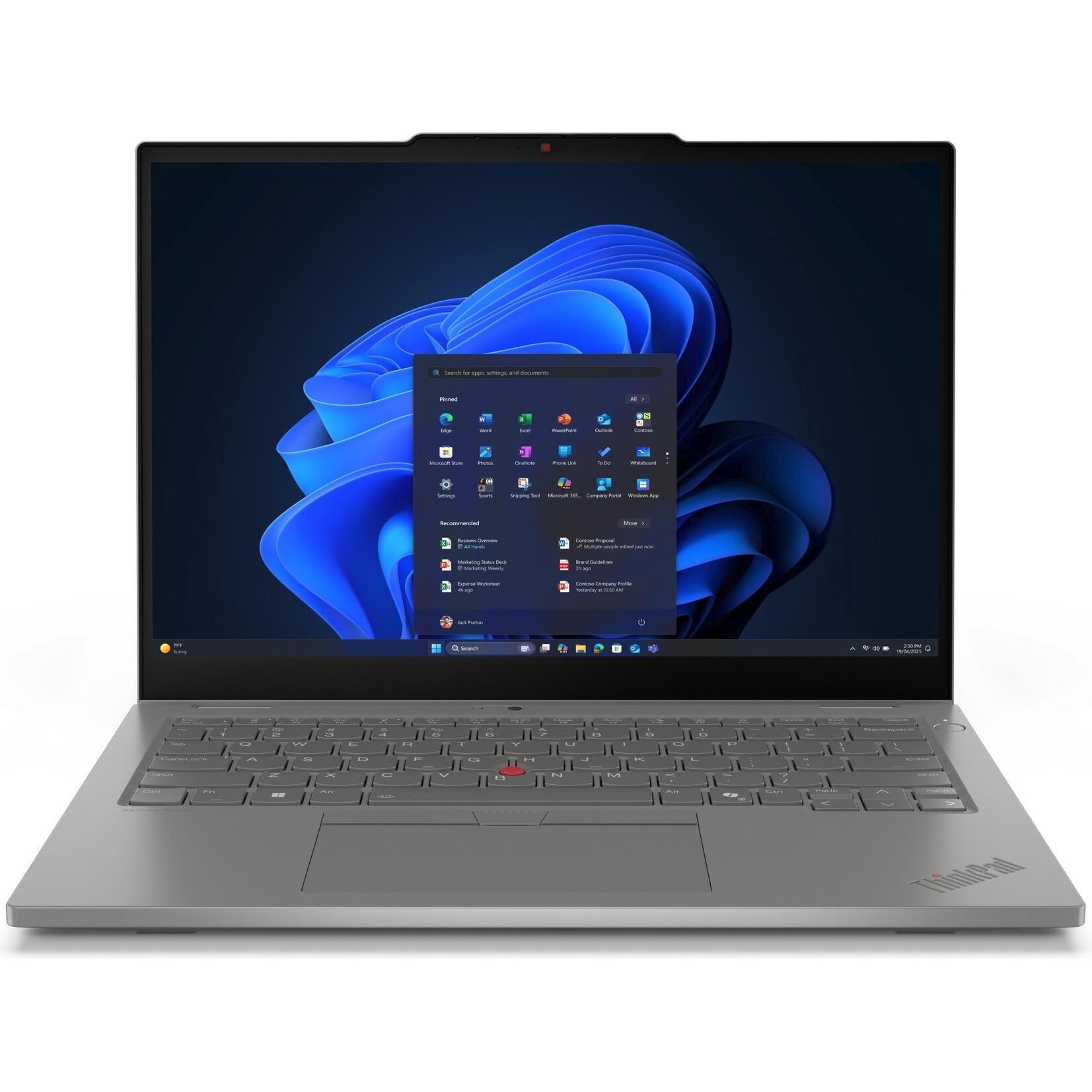 Lenovo ThinkPad L13 2-in-1 Gen 6 (13.30", Intel Core Ultra 5 225U, 32 GB, 1000 GB, DE), Notebook, Gr