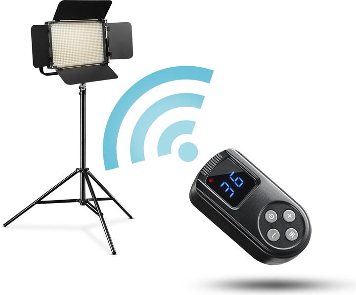 Produktbild Wiltec Walimex pro LED Niova 900 Plus BC+ WT-806 + NP-F (Flächenleuchte)