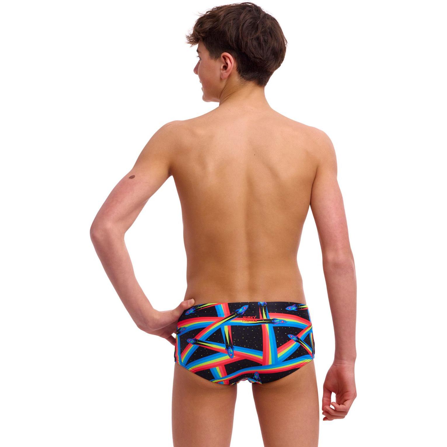 Thumbnail - Funky Trunks, Jungen, Badehose, Boy's Sidewinder Pocket Rocket, Mehrfarbig, (152)