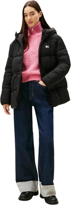 Actual product image Tommy Jeans Hooded Midi Puffer Jacket (S)