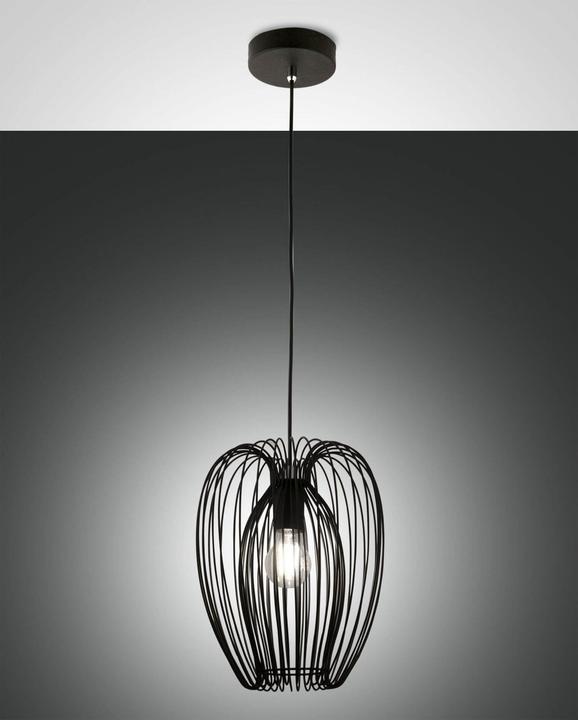 Produktbild Fabas Luce Pendelleuchte Camp schwarz (E27)