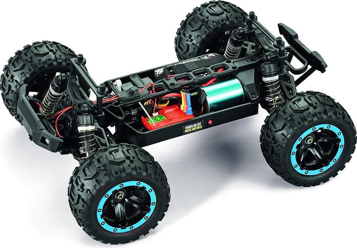 Actual product image Blackzon - Slyder MT Turbo 1/16 4WD 2S Brushless - Blue (540209) (RTR Ready-to-Run)